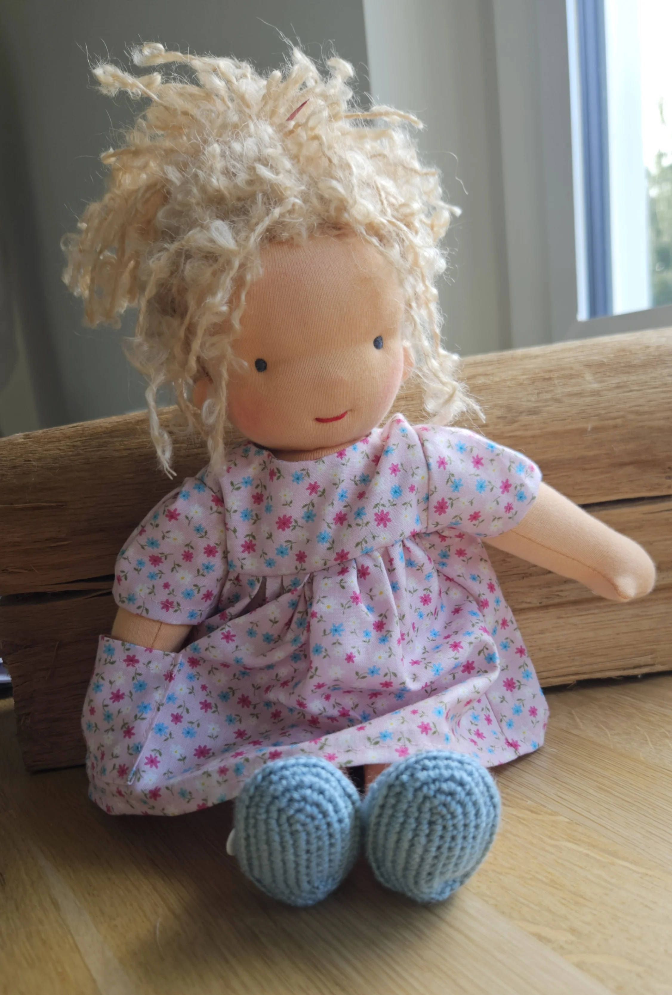 Poppen meisje lief en eigenwijs
