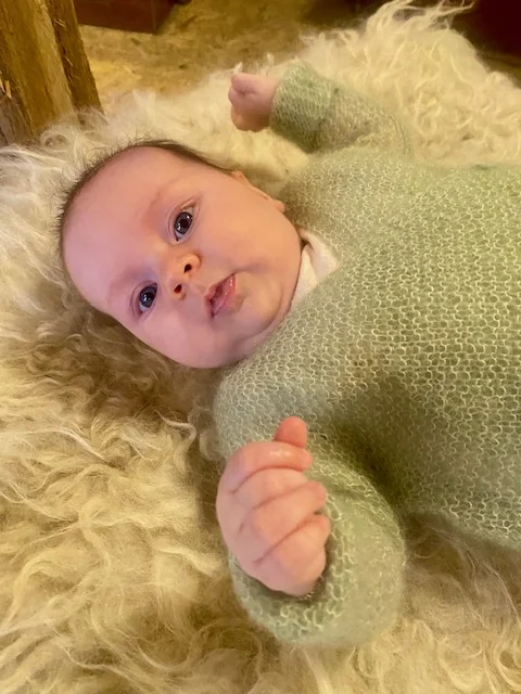 Wollen vestje groen - Groen 1 - wol/vest/groen