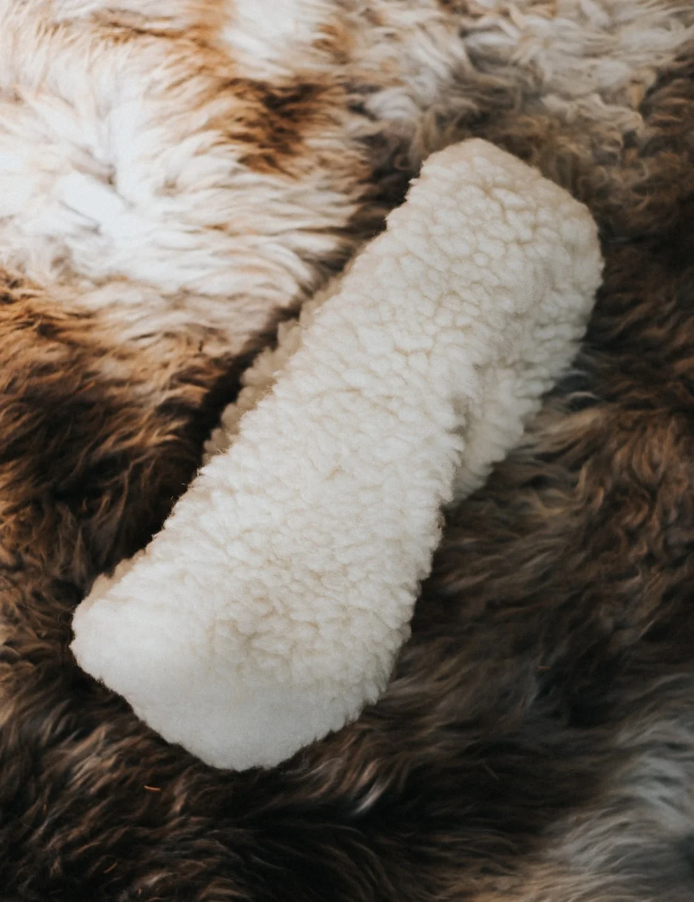 Wollen hoofdband - Hoofdband van wol wit de wollenwinkel min - Wollen hoofdband - Wit