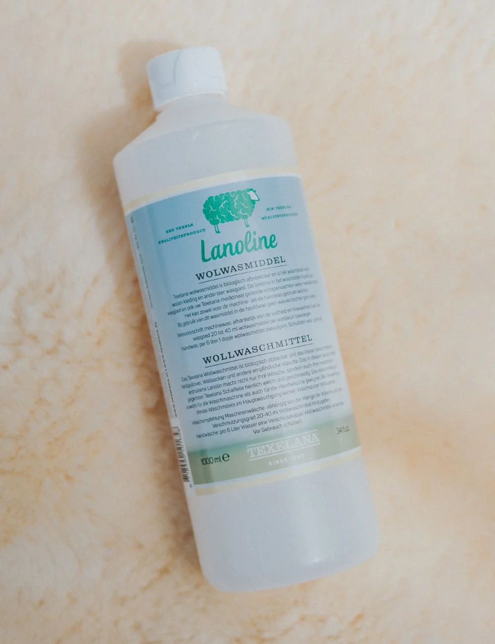 Wolwasmiddel met lanoline - Lanoline wolwasmiddel - WOL/WAS/TEX/LAN/1L