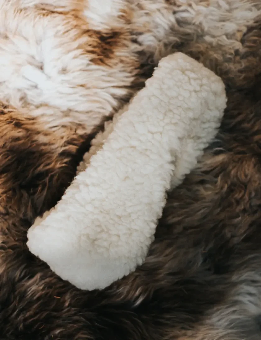 Puur & Warm Pakket - Puur en warm pakket hoofdband wit detail - PUU/UNI/WOL/WIT/1